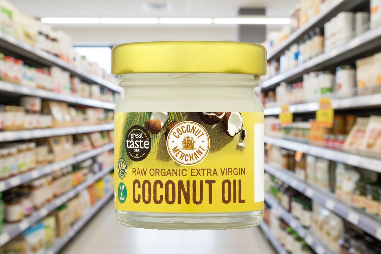 Coconut Merchant Org Raw Extra Virgin Coconut Oil - 35ml