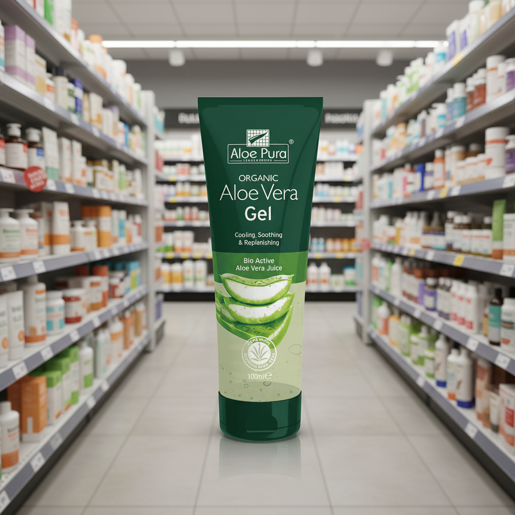 Aloe Pura Organic Aloe Vera Skin Gel - 100ml