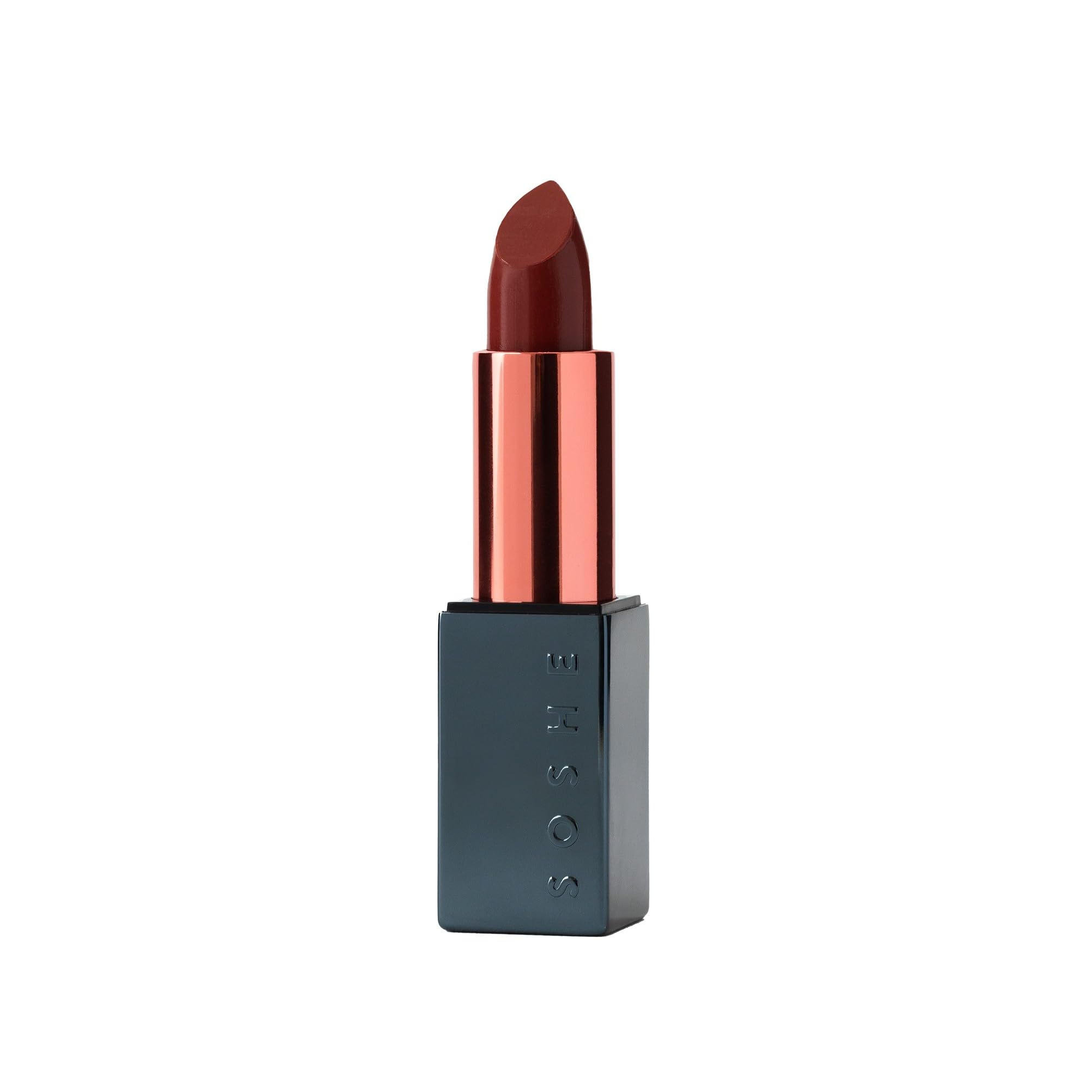 SOSHE Beauty Ceramide Refillable Lip Silk – Speakeasy Dusty Mauve | Cruelty-Free, Plastic Negative